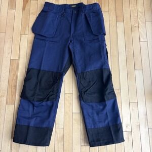 NWT Blaklader 1680  Heavy Worker Pants Size 38X30 Cordura Canvas Work Utility